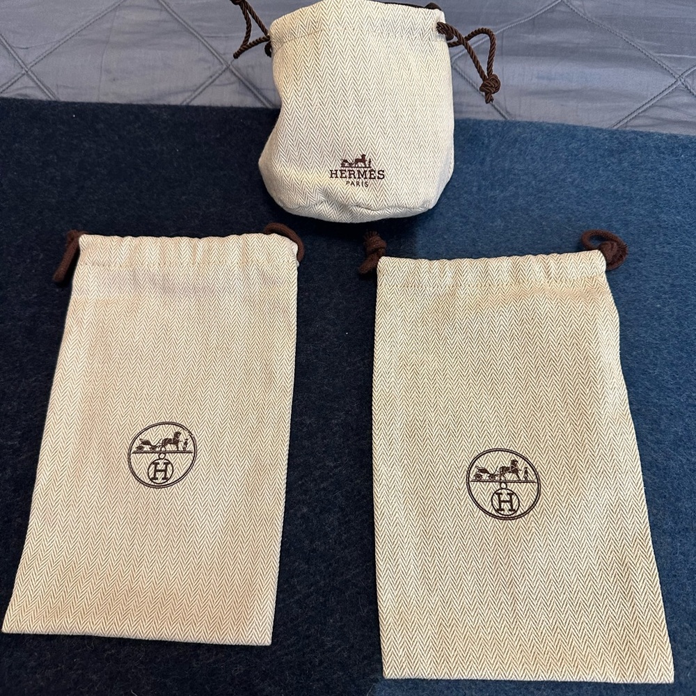 Hermes jewelry dust covers